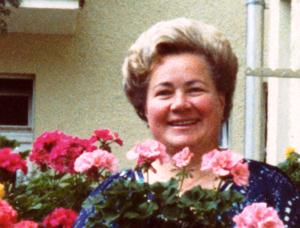 Gertrude („Trudi“) Happes: im Sommer 1983