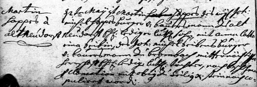 Eheregister Heiligkreuzsteinach 2. Februar 1747: mit Schwgerin Elisabeth Happes